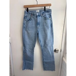 Citizens of Humanity Premium Vintage Distressed Straight Leg Jeans size 27 boho